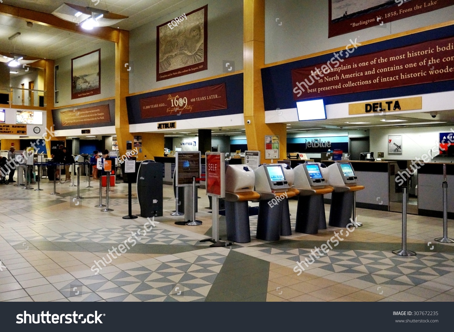 Burlington Vt 15 August 2015 Terminal Stock Photo 307672235 - Shutterstock