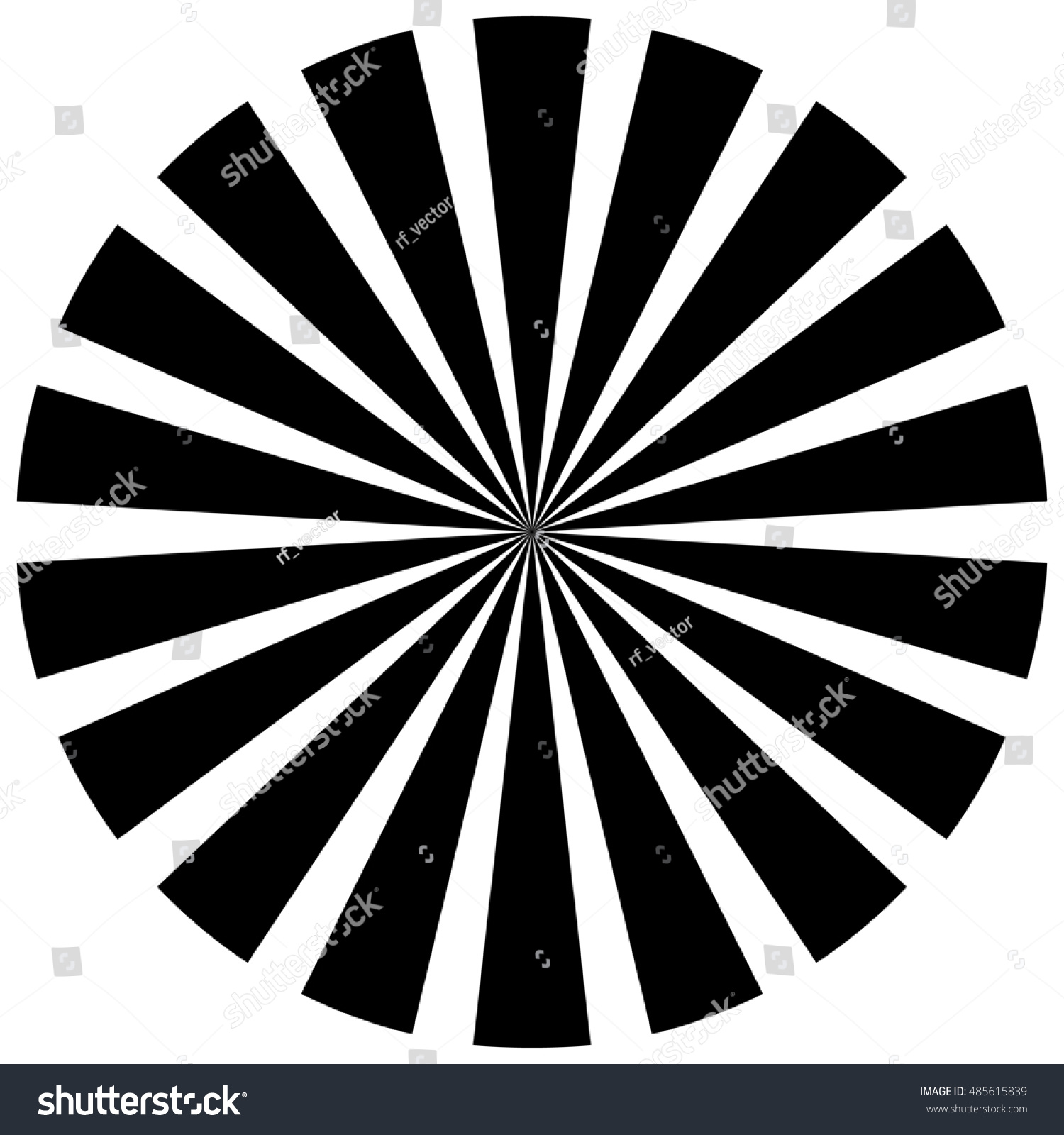 Burst Beams Rays Starburst Shape On Stock Illustration 485615839 ...