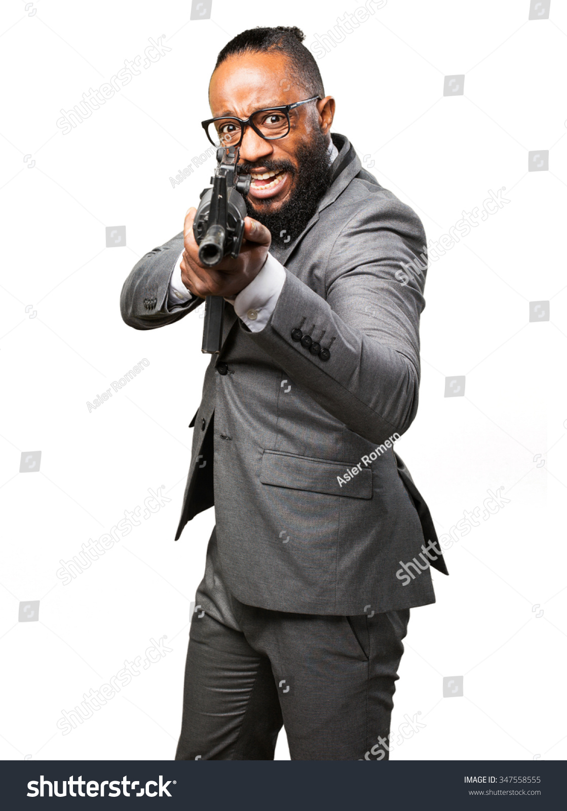 Man - machine gun Man - machine gun