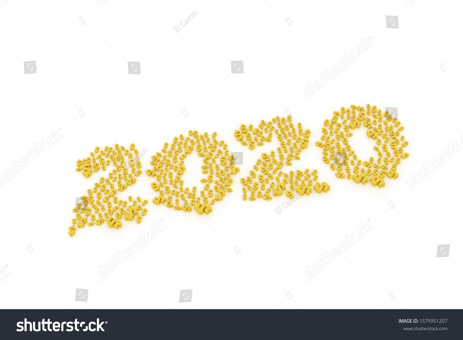 Business Graph Currency Symbol Represents Growth Stock Illustration