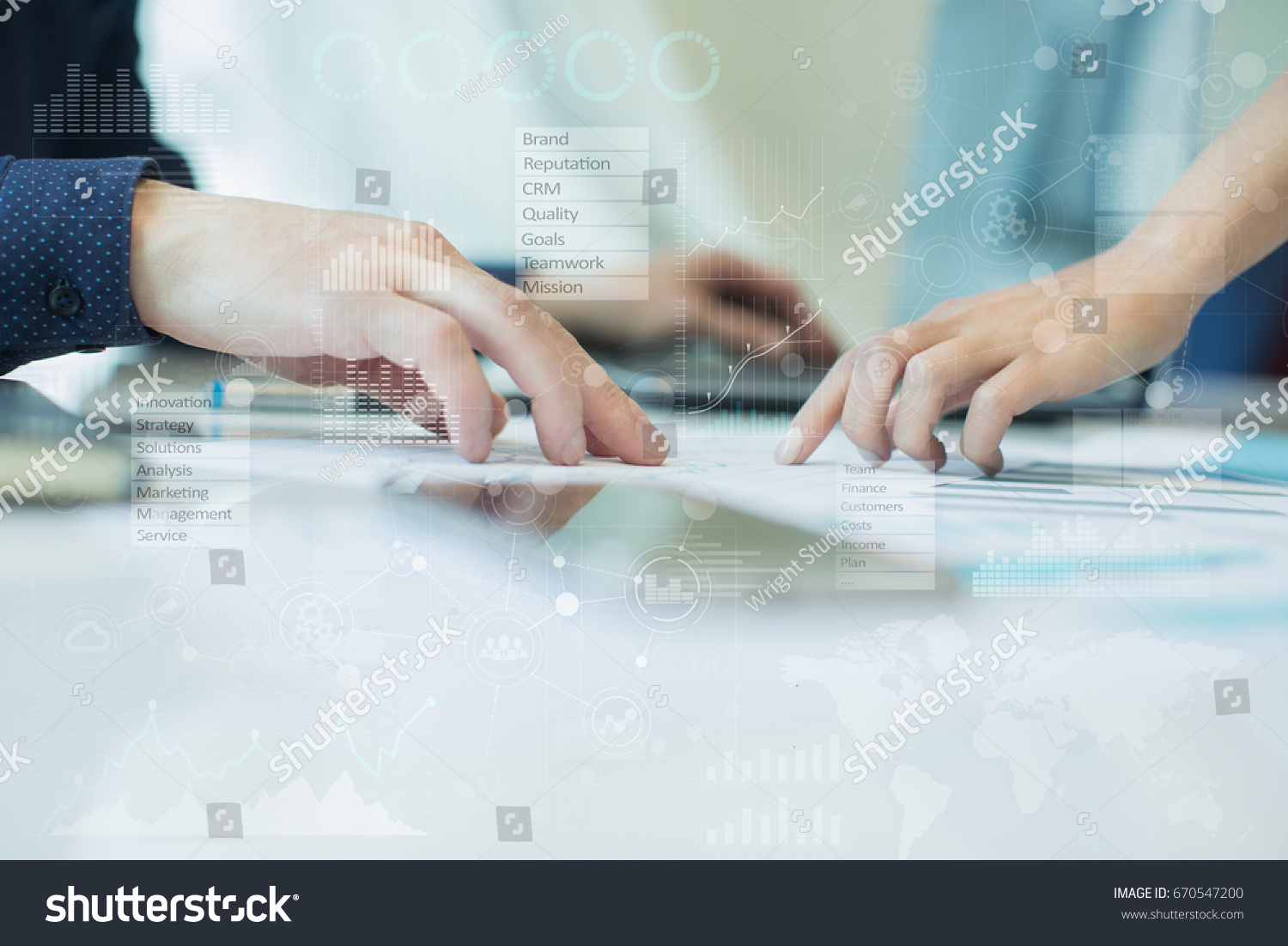 business internet technology concept