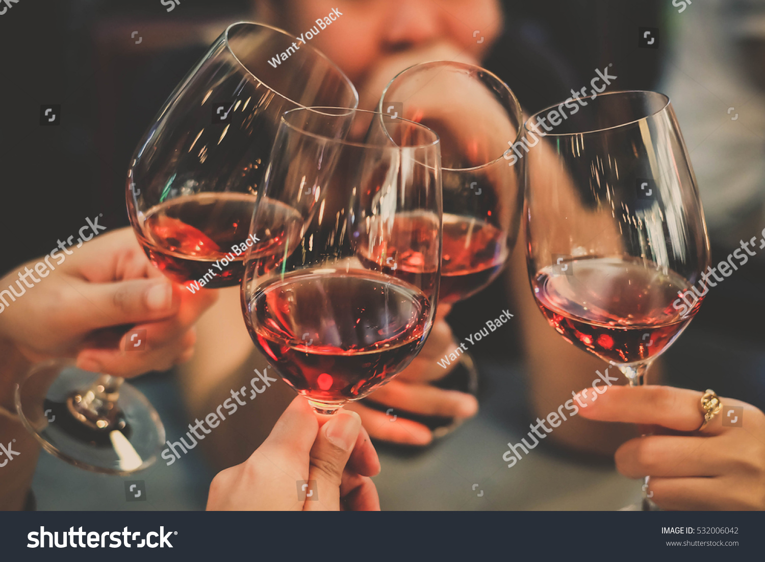 Business People Party Celebration Success Concept Stock Photo 532006042