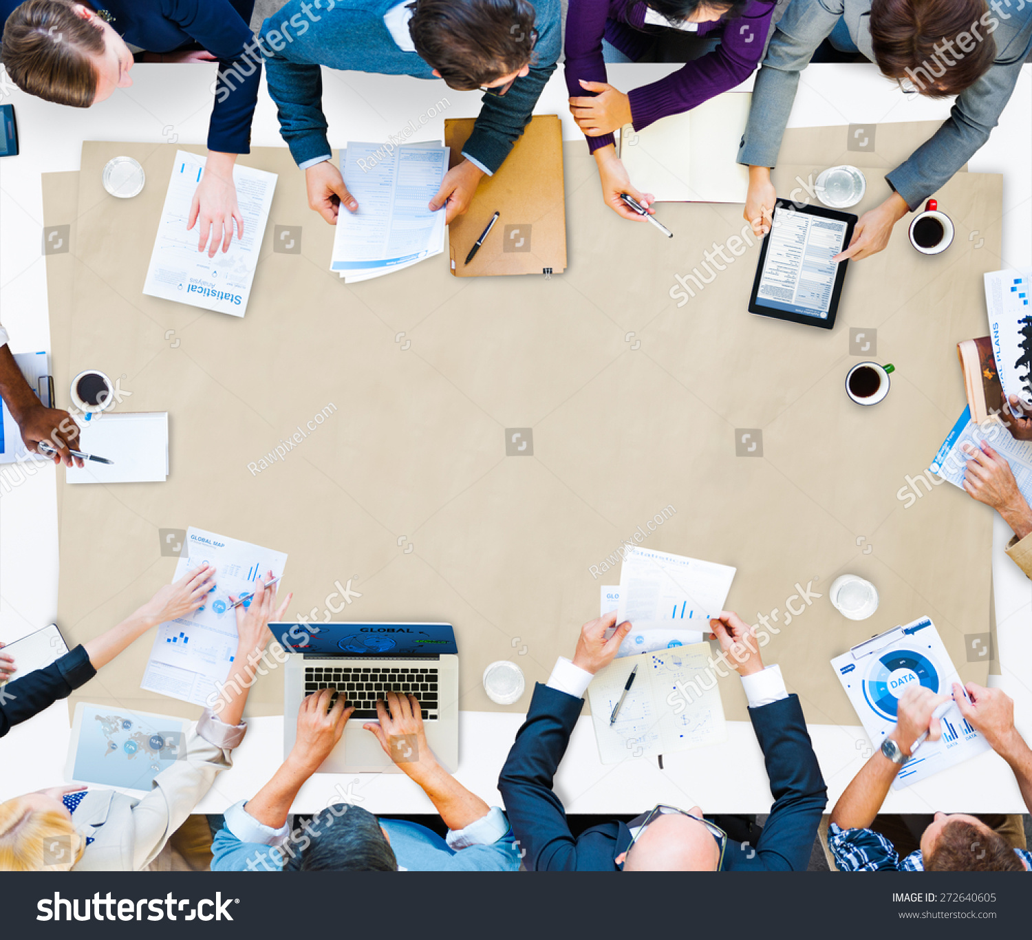 Business Team Meeting Discussion Planning Concept Stock Photo (Edit Now ...