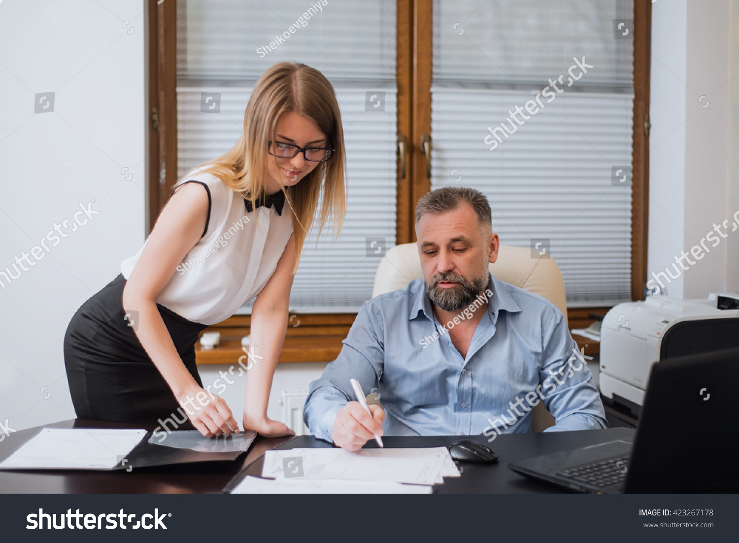 Hot office secretary happens Hot office secretary mistake can