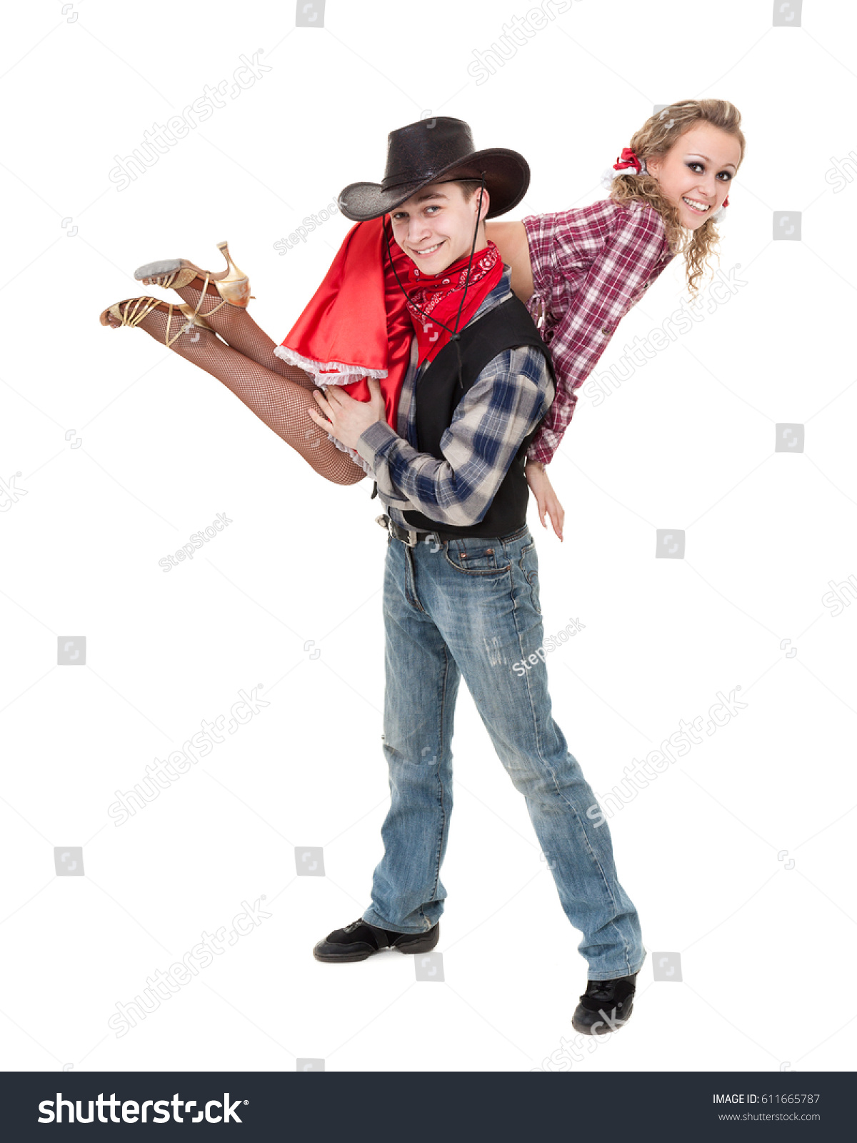 couples western costumes