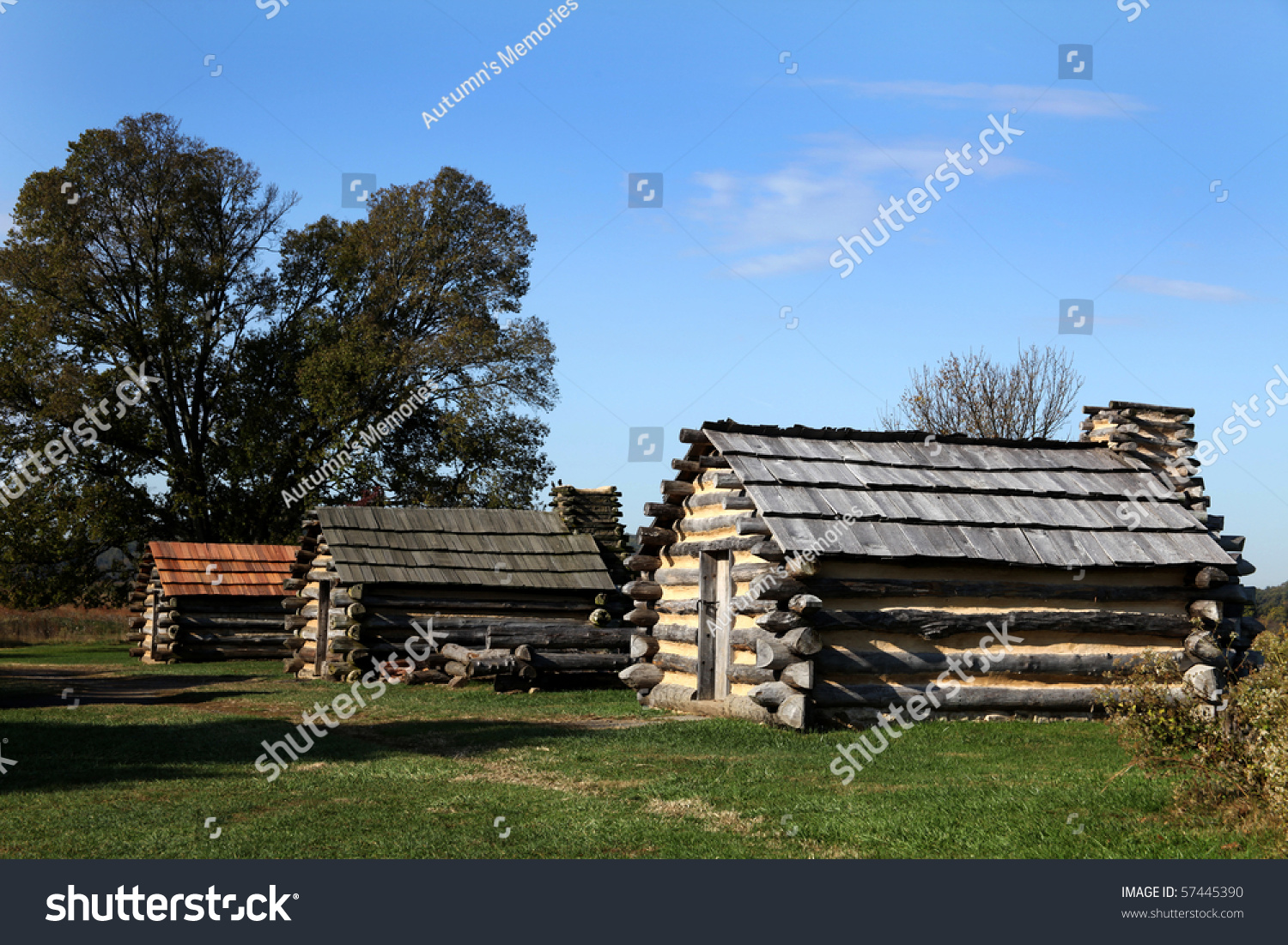 Cabin Used By Revolutionary War Soldiers During The Brutal Winter Of ...