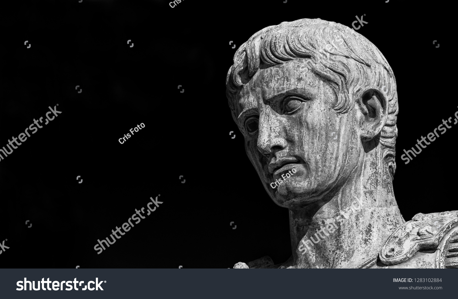 Caesar Augustus First Emperor Ancient Rome Stock Photo (Edit Now ...