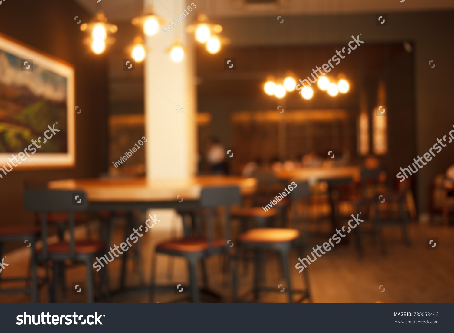 Cafe Blur Background Stock Photo 730058446 | Shutterstock