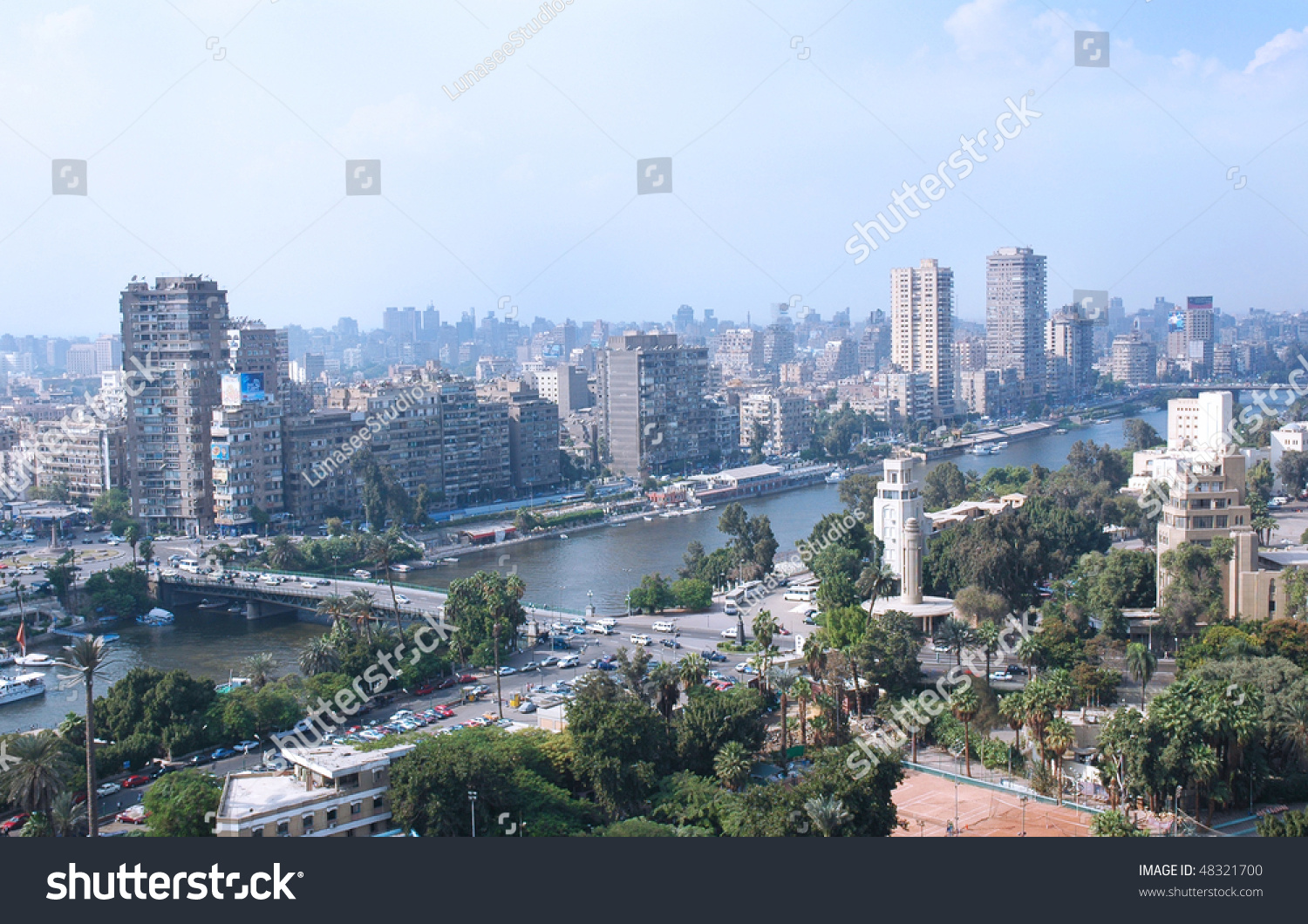 Cairo - October 25: Skyline And City Overview On October 25, 2008 In ...