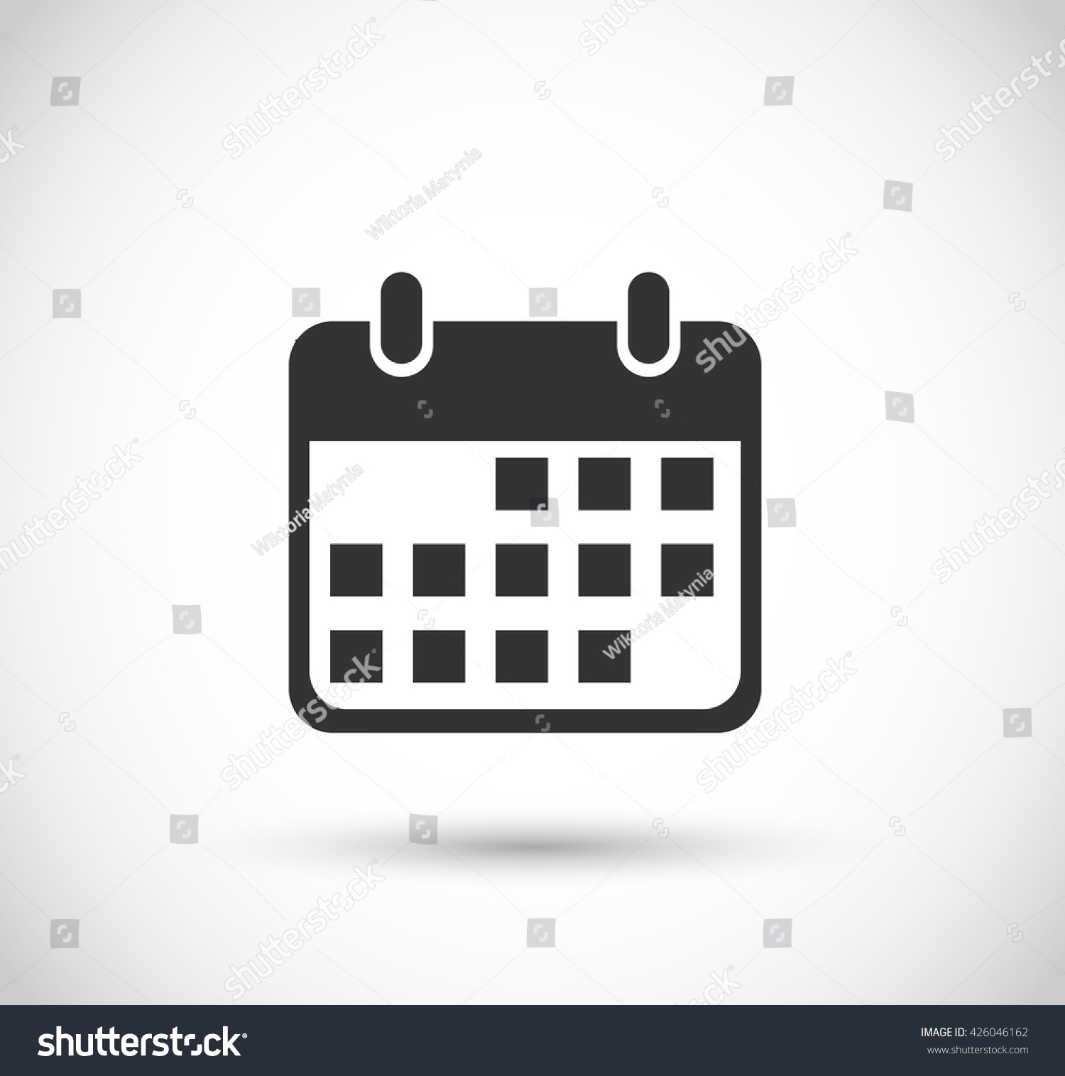 Calendar Icon Stock Photo 426046162 : Shutterstock