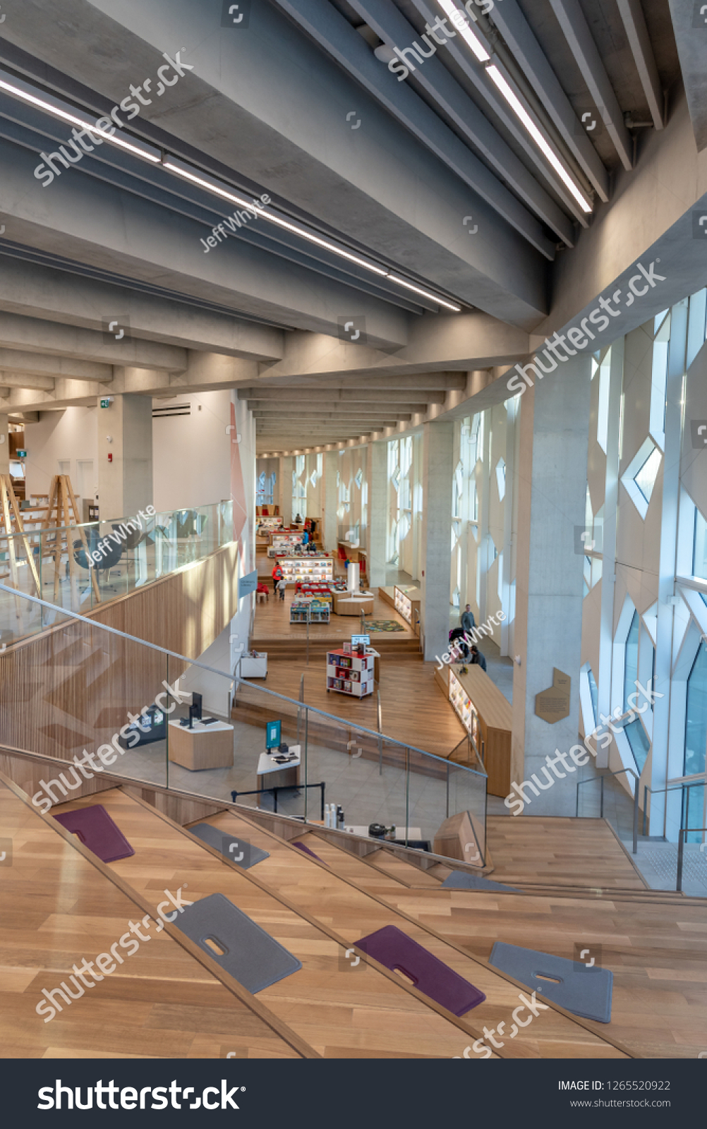 Calgary Alberta December 15 2018 Interior Buildings Landmarks Stock Image 1265520922