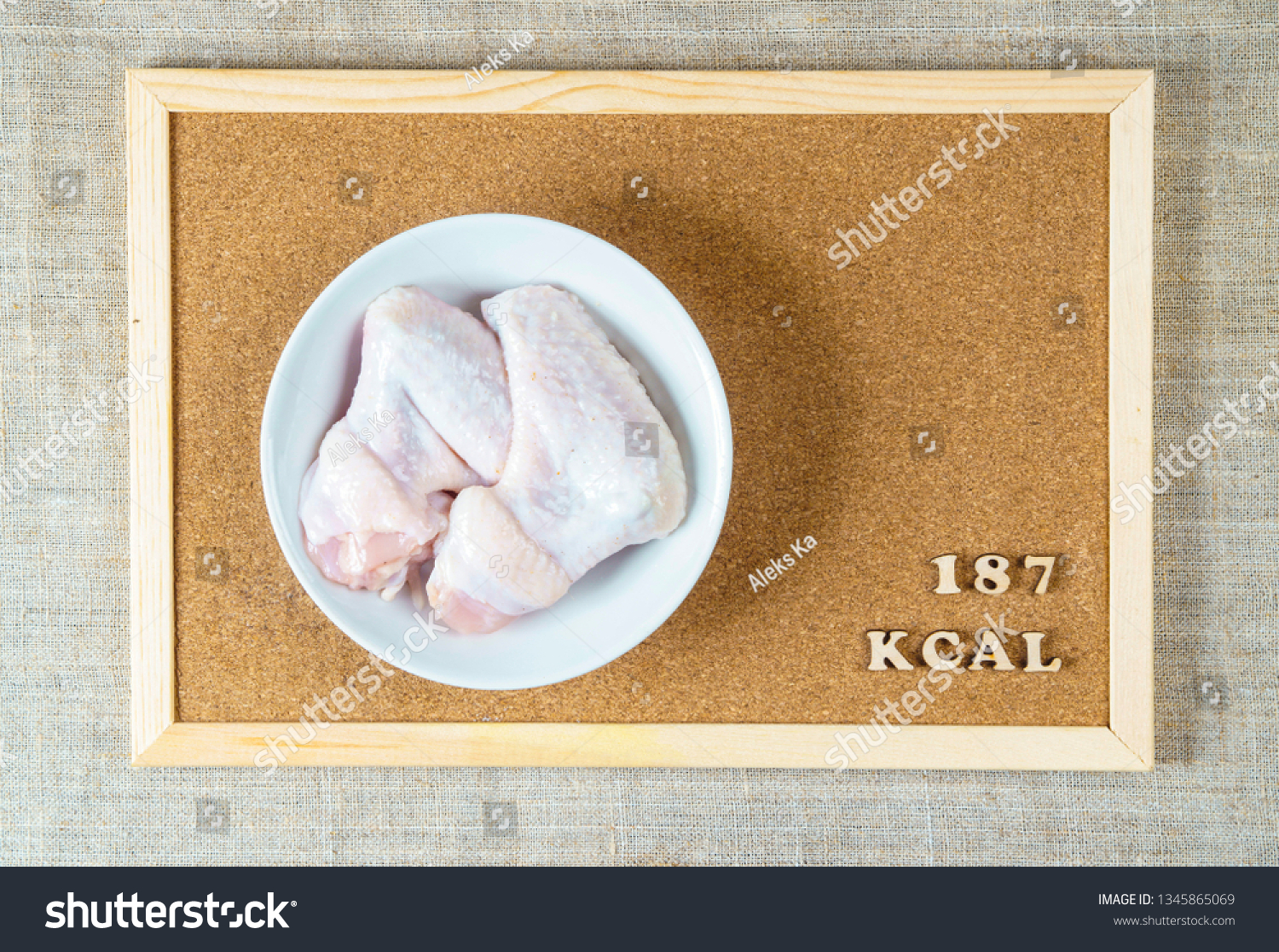 Calories Calculator Wings 187 Stock Photo Now) 1345865069