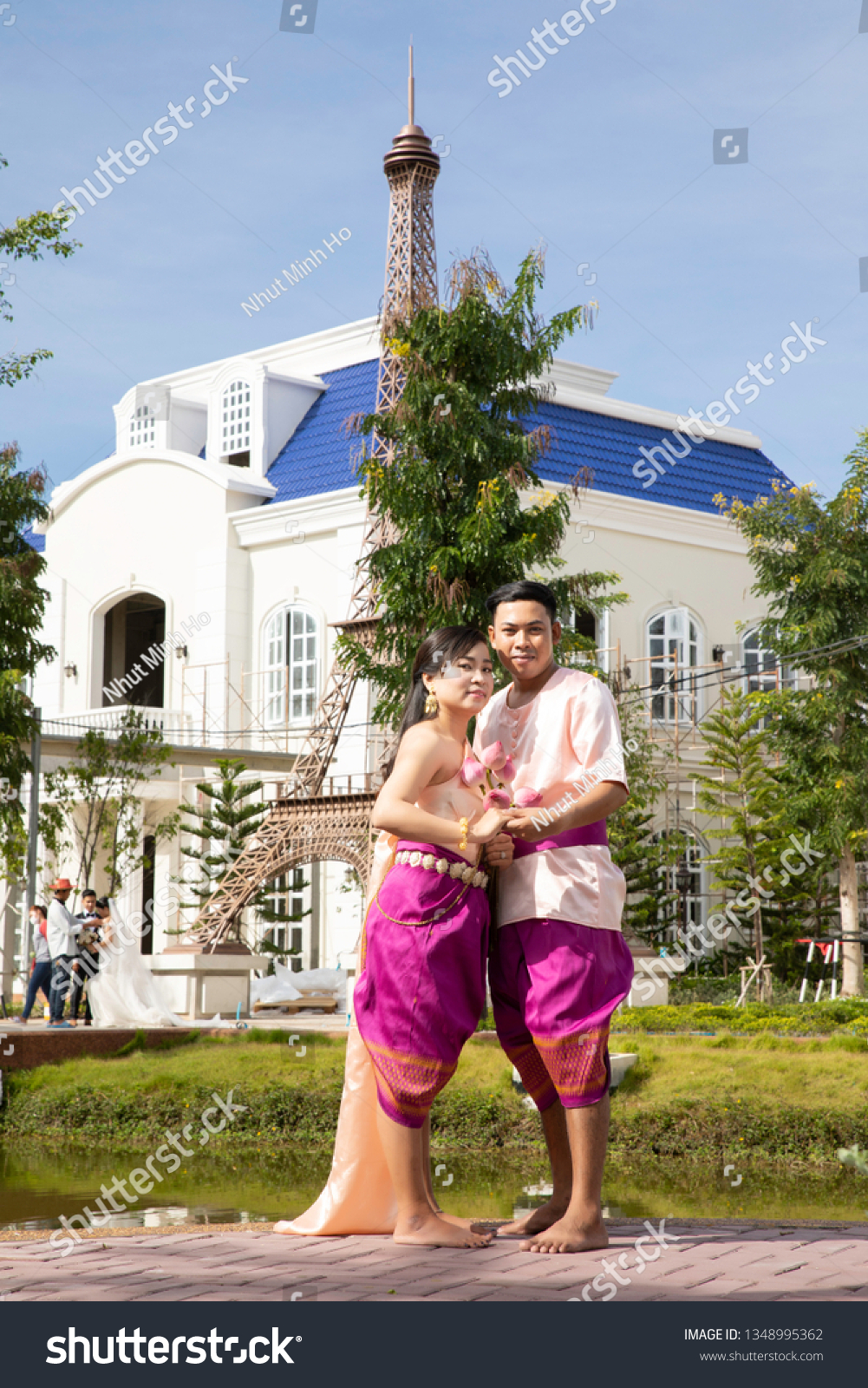 Cambodia Nov 20 2018 Couple Khmer Stock Photo Edit Now 1348995362