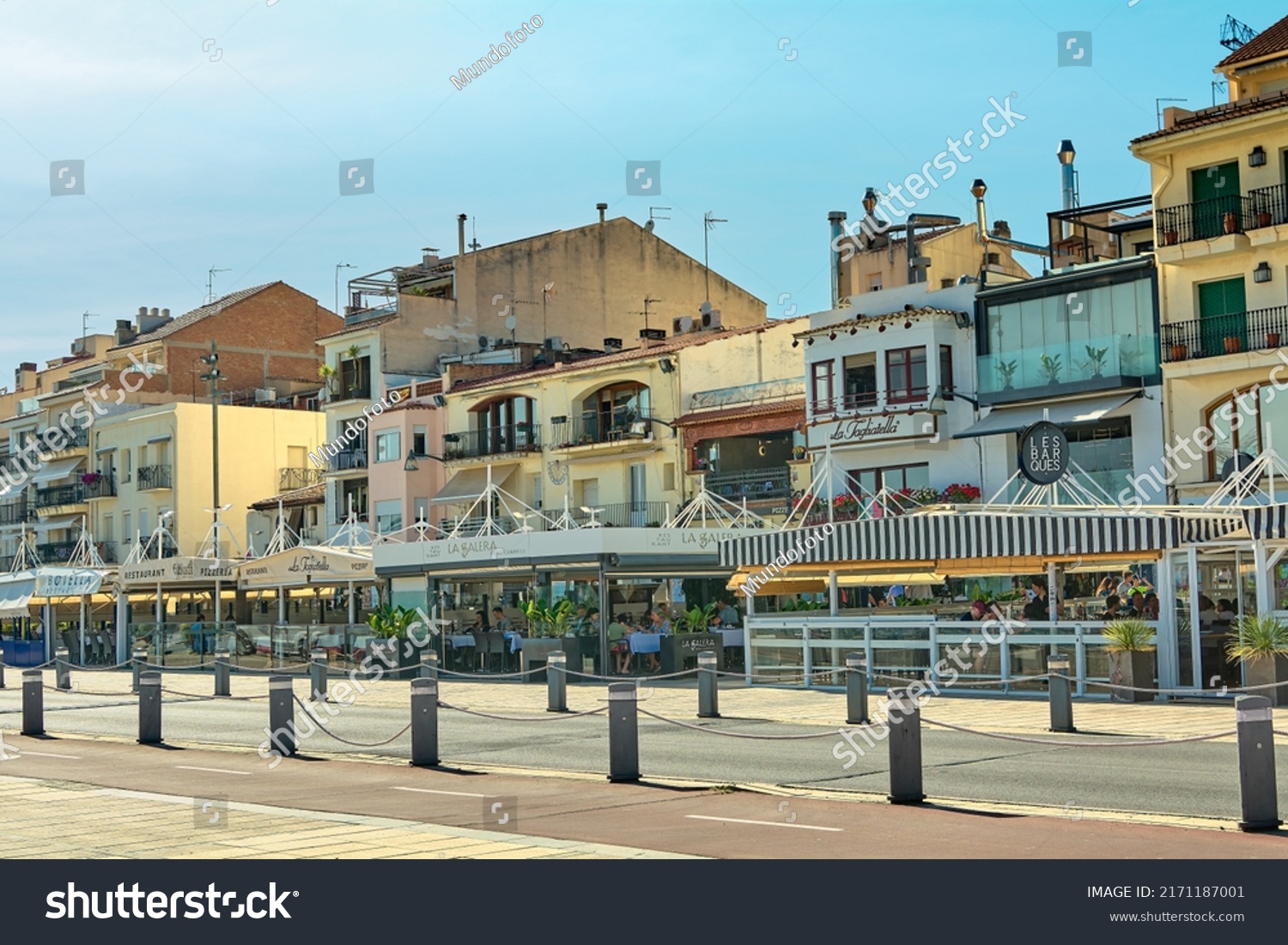 Cambrils Spain June 24 2022 Restaurants Stock Photo 2171187001 ...