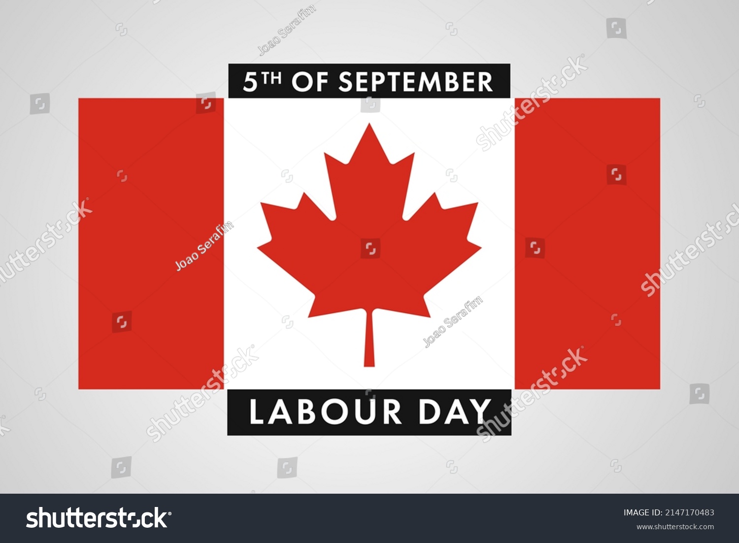 Canada Labor Day International World Workers Stock Illustration