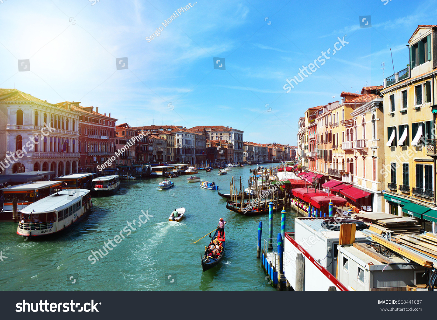 Canal Grande Venezia Grand Canal Seen Stock Photo Edit Now