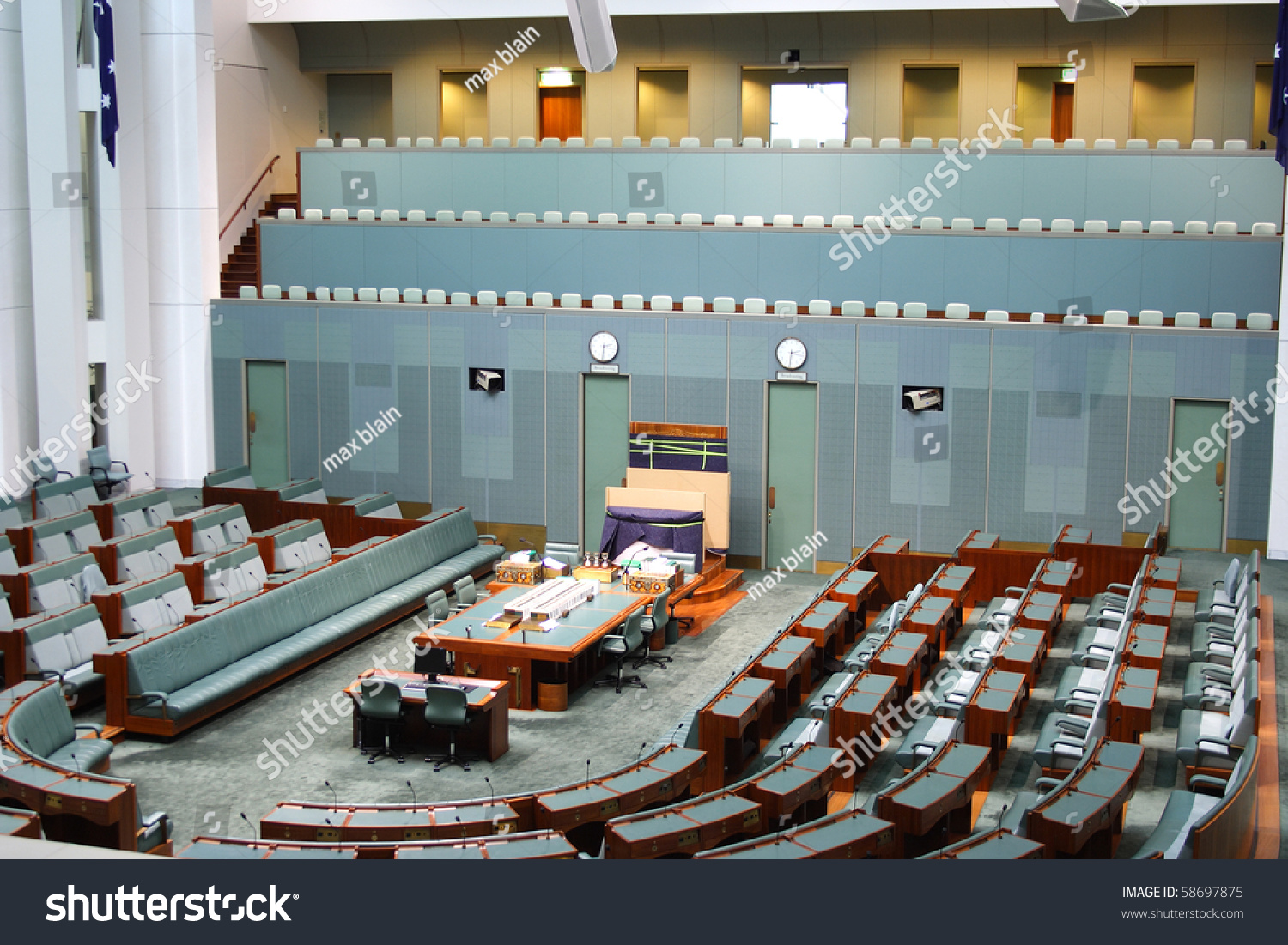 Canberra Nov 08 Inside Parliament House Stock Photo Edit Now 58697875