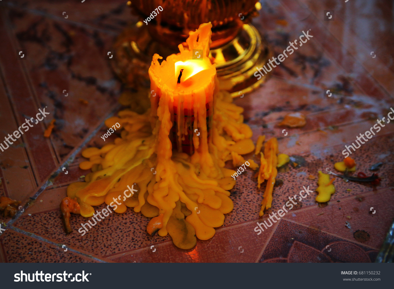 Candle Drippings Stock Photo 681150232 Shutterstock Candle Drippings Stock Photo 681150232 Shutterstock