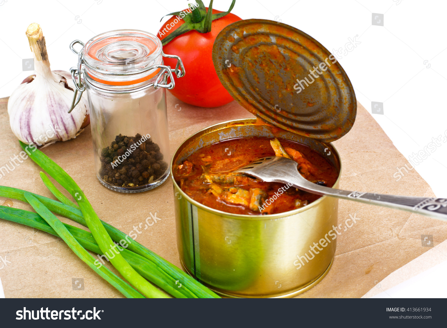 Fish sprat soup in tomato sauce: a recipe 22 Fish sprat soup in tomato sauce: a recipe 50