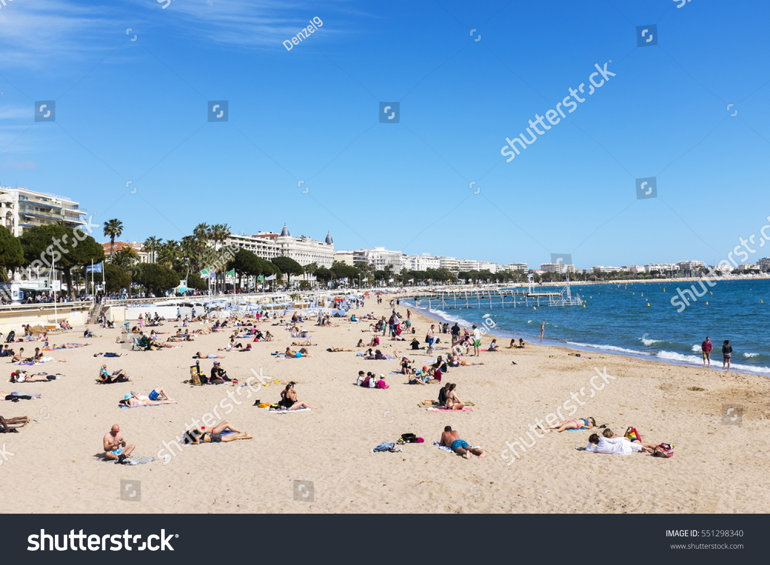 Cannes France April 15 People Getting Stock Photo 551298340 - Shutterstock