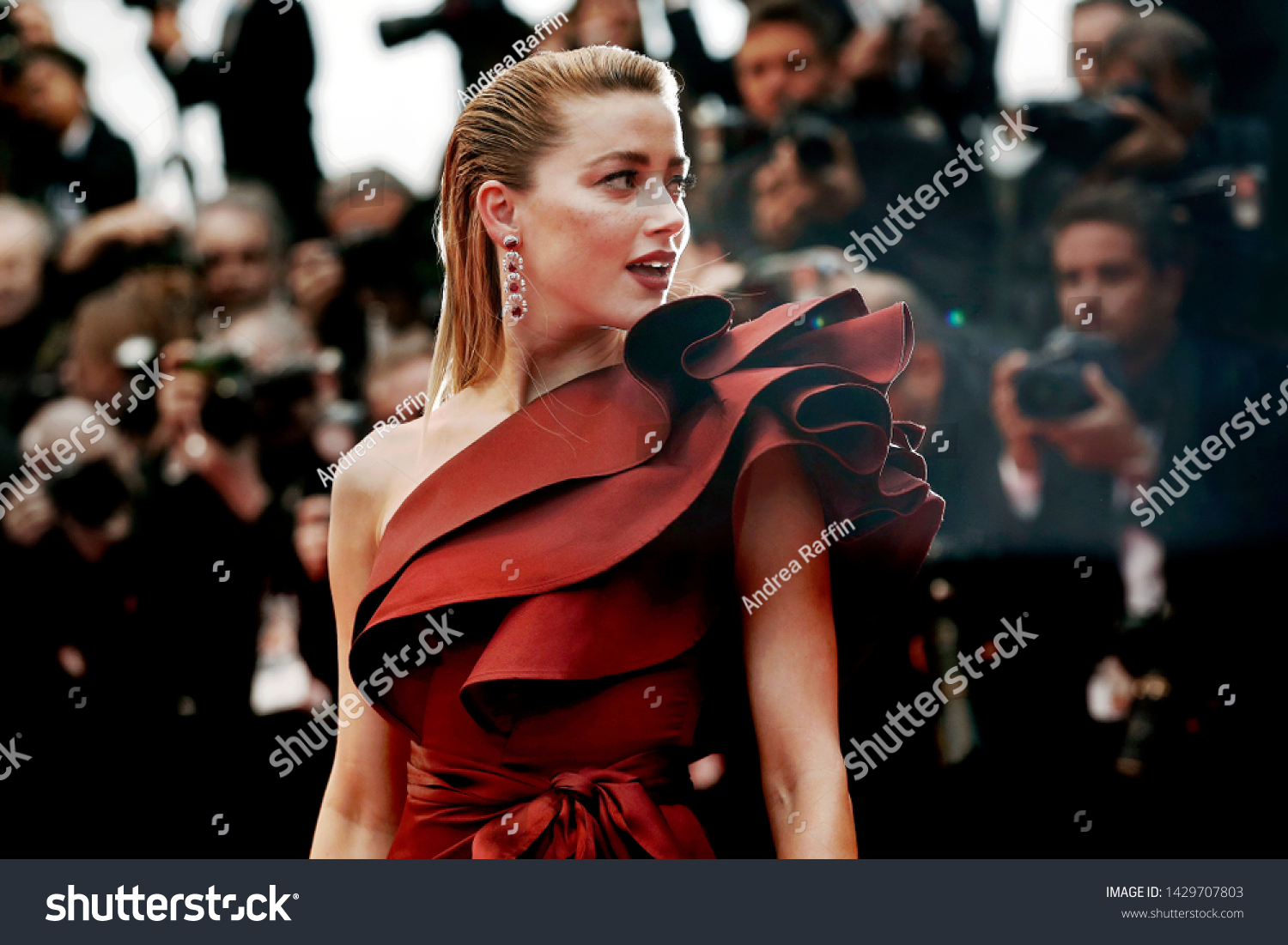 Cannes France May 17 Amber Heard Stock Photo (Edit Now) 1429707803