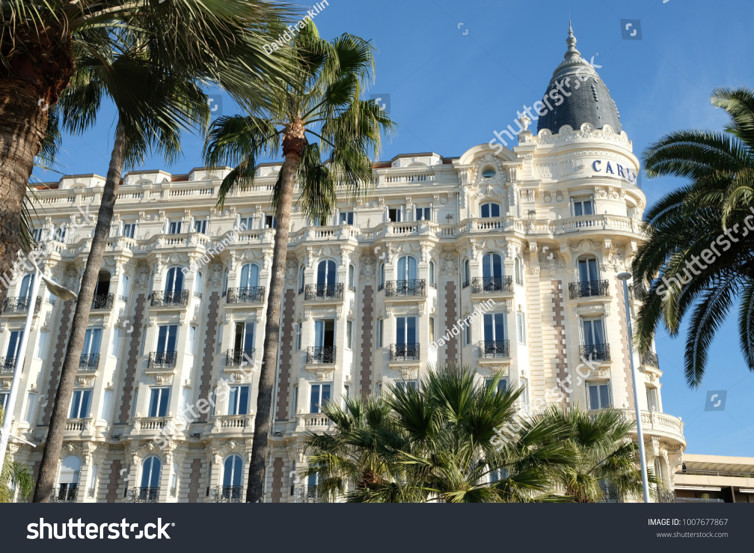 NEUF Cannes Carlton Hôtel bois souvenir voyage magnétique France FRANCE