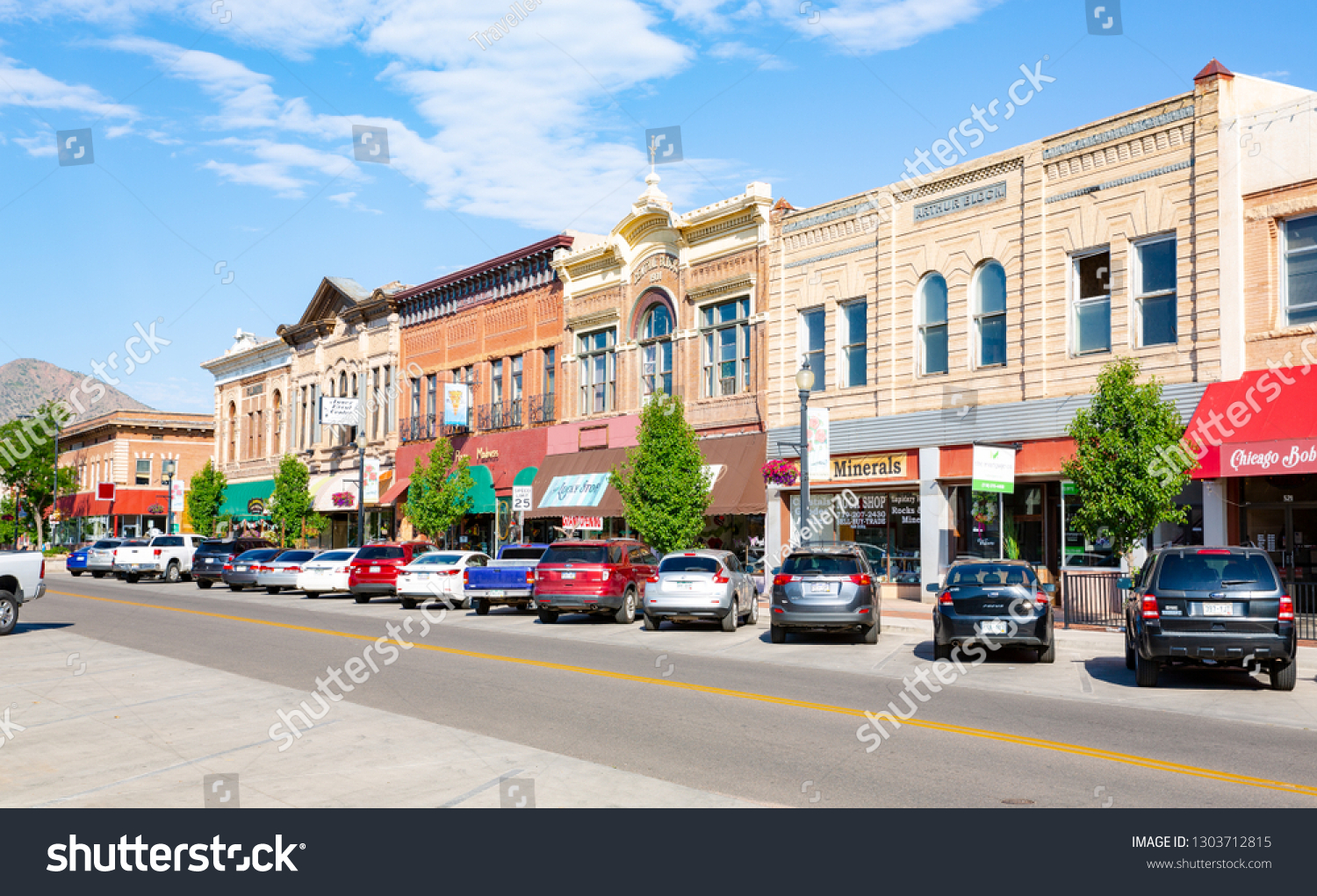 Canon City Colorado Historic Downtown Usa Stock Photo 1303712815 ...