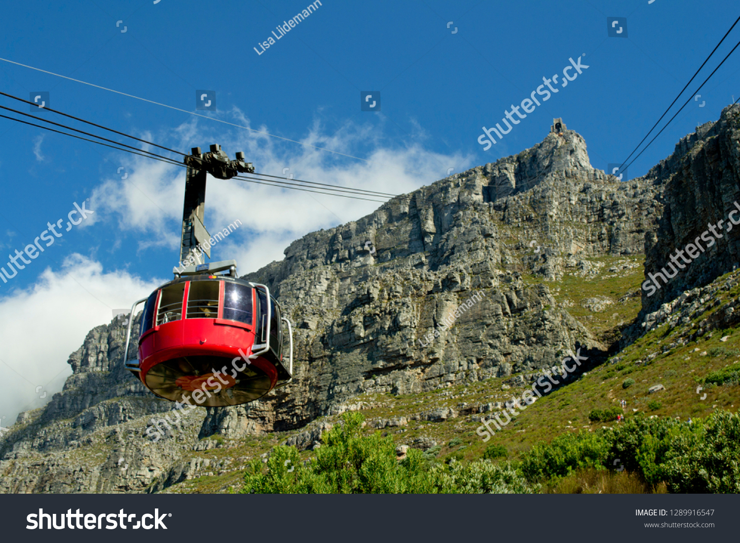 Cape Town Table Mountain Cable Car Stock Photo Edit Now 1289916547