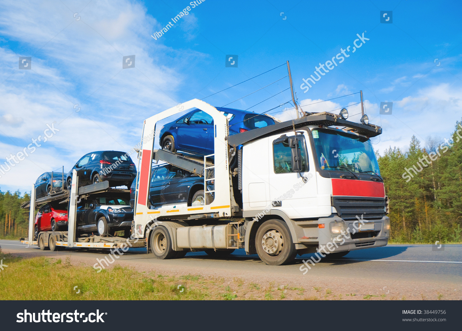 Car Carrier Truck - Of 