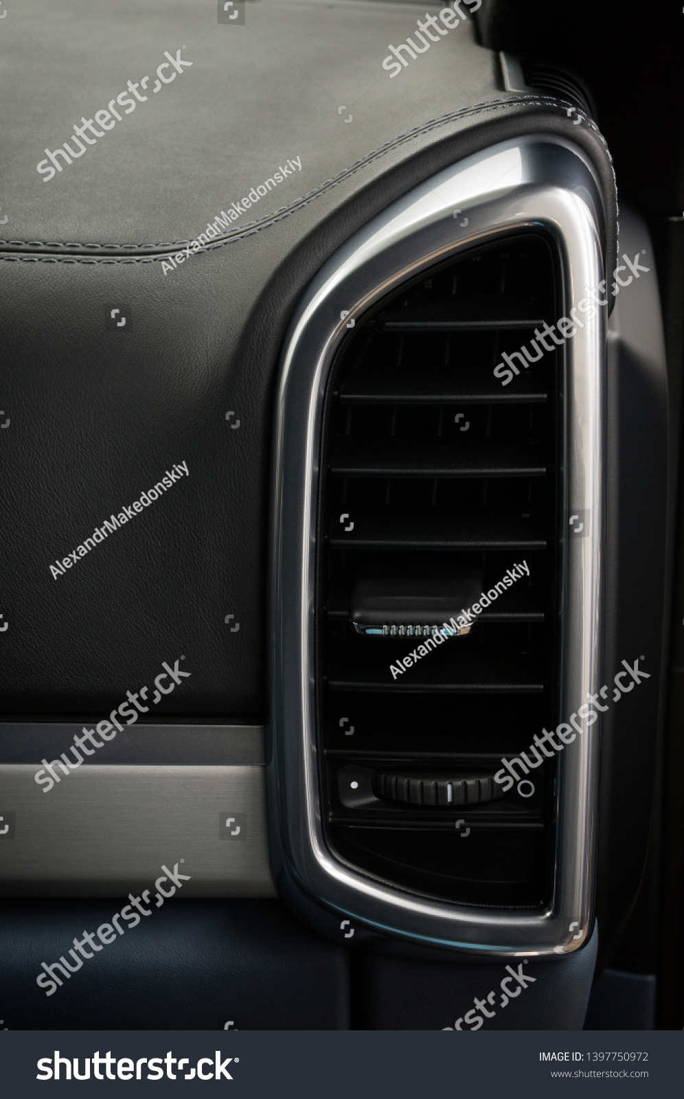 Car Dashboard Air Conditioning System Interior Stock Photo Shutterstock