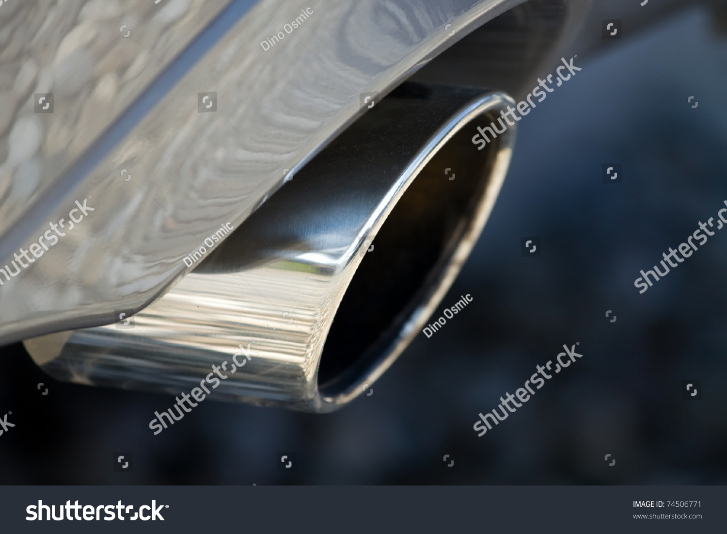 Car Exhaust Stock Photo 74506771 : Shutterstock