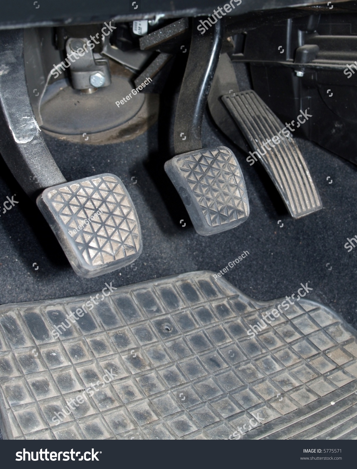 Car Pedals Stock Photo 5775571 : Shutterstock