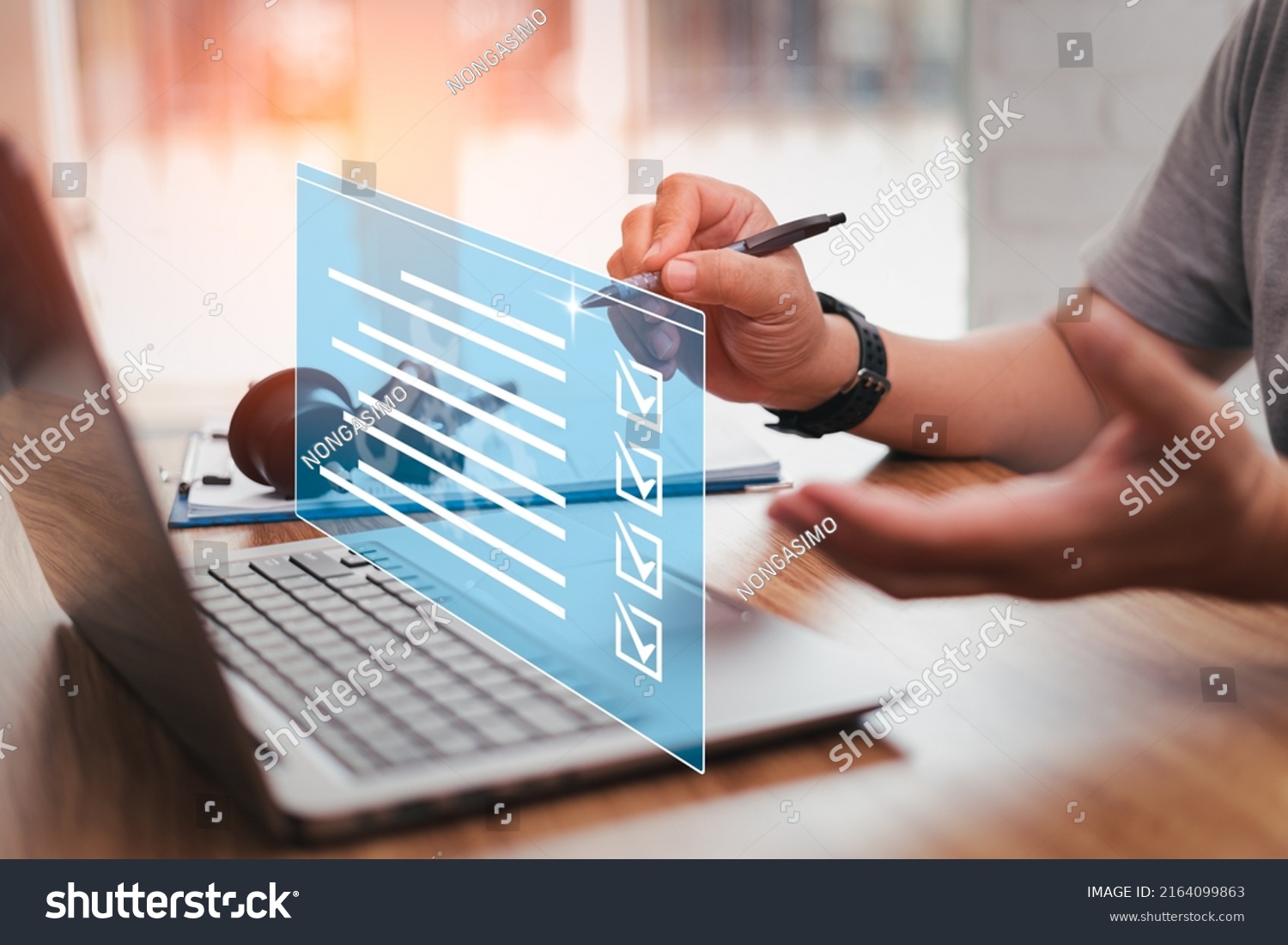 Digital Checklist Images Stock Photos Vectors Shutterstock