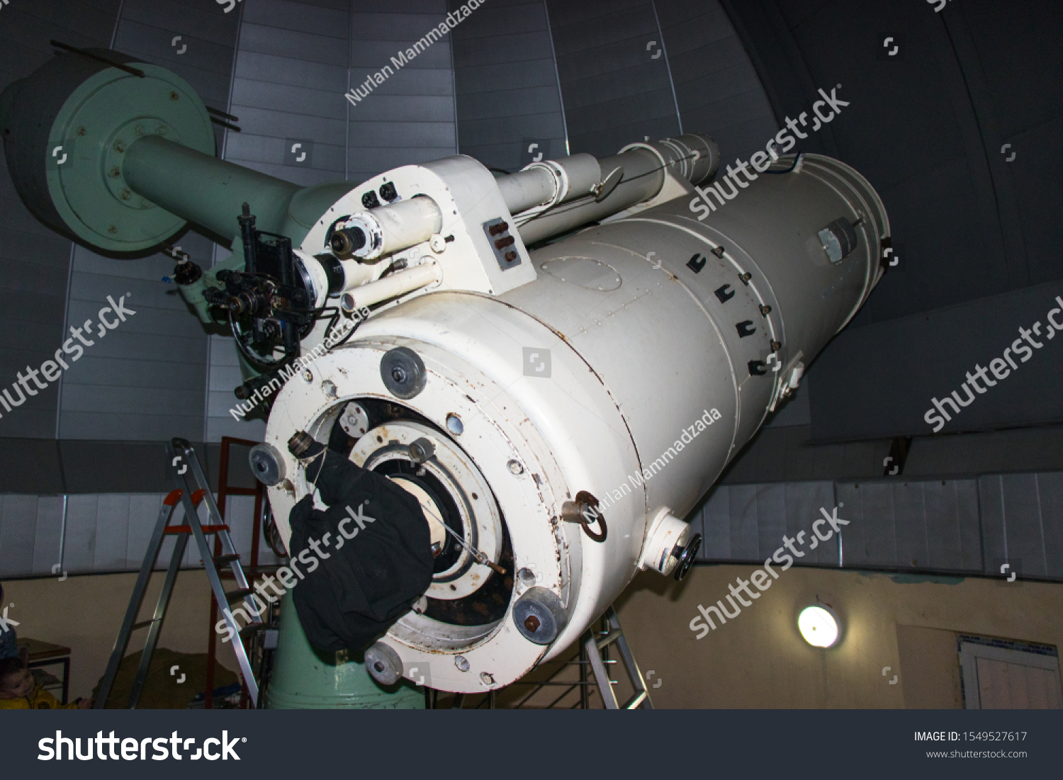 Carl Zeiss Equipment Shamakhi Astrophysical Stock Photo (Edit