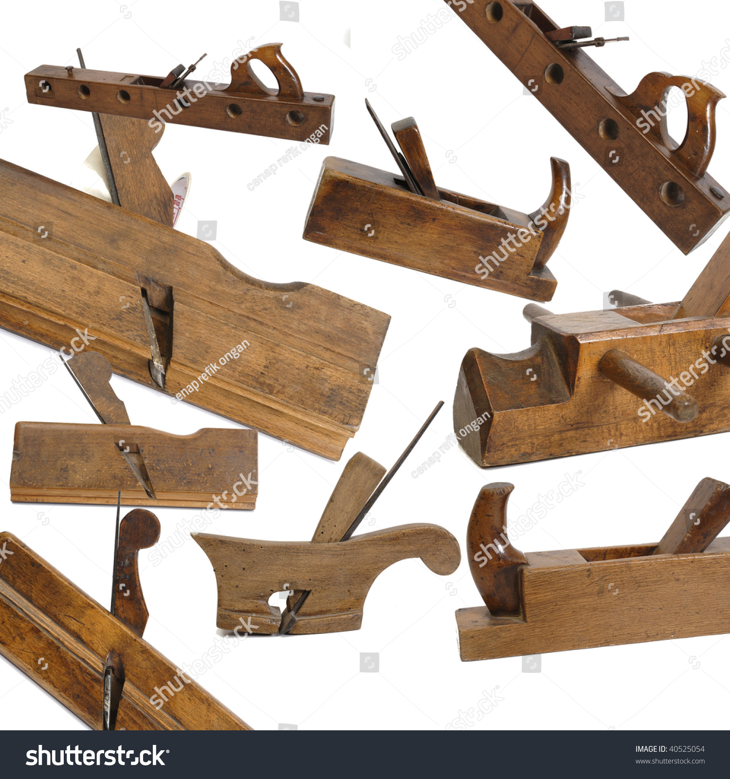 Carpenter Equipment Stock Illustration 40525054 - Shutterstock