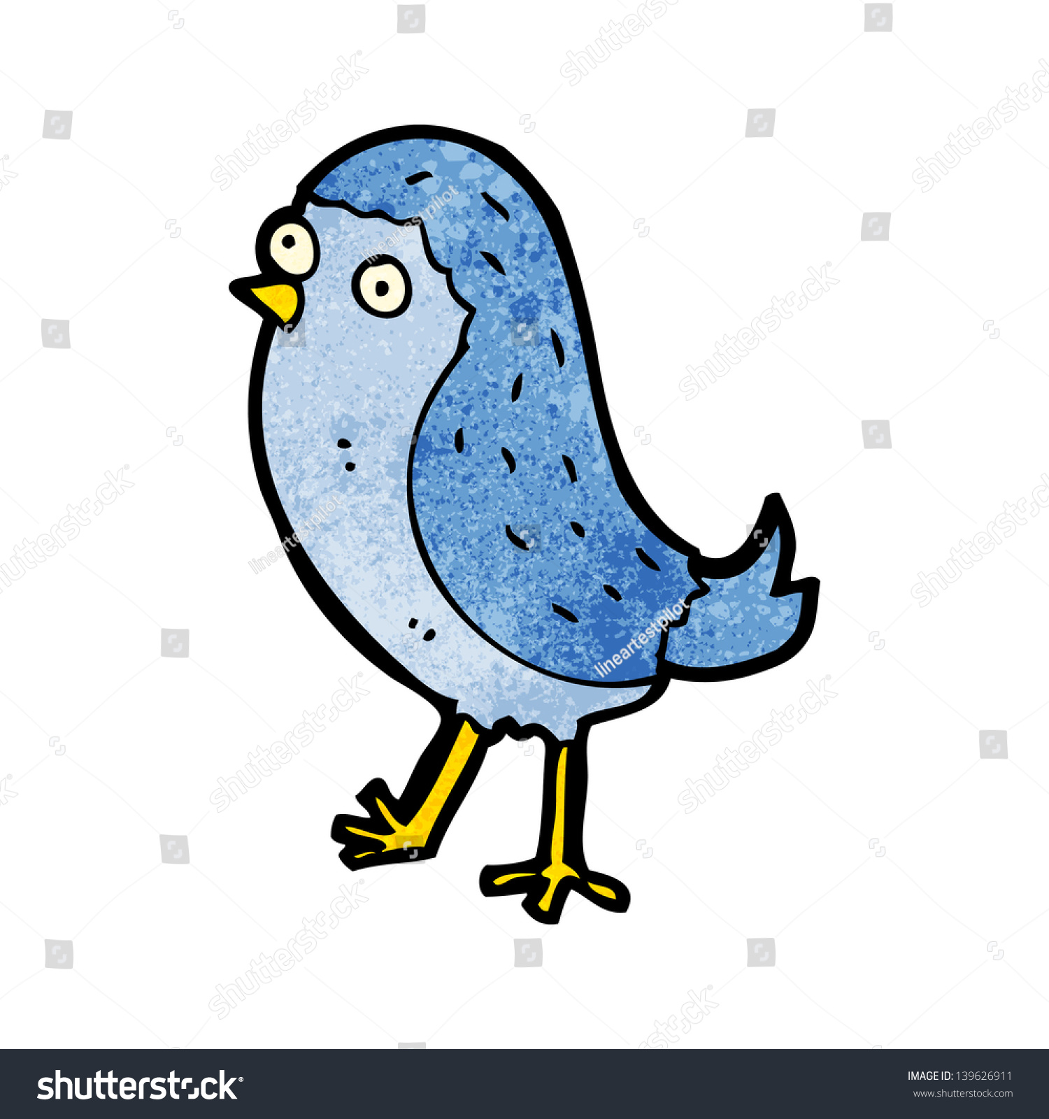 Cartoon Bluebird Stock Photo 139626911 : Shutterstock