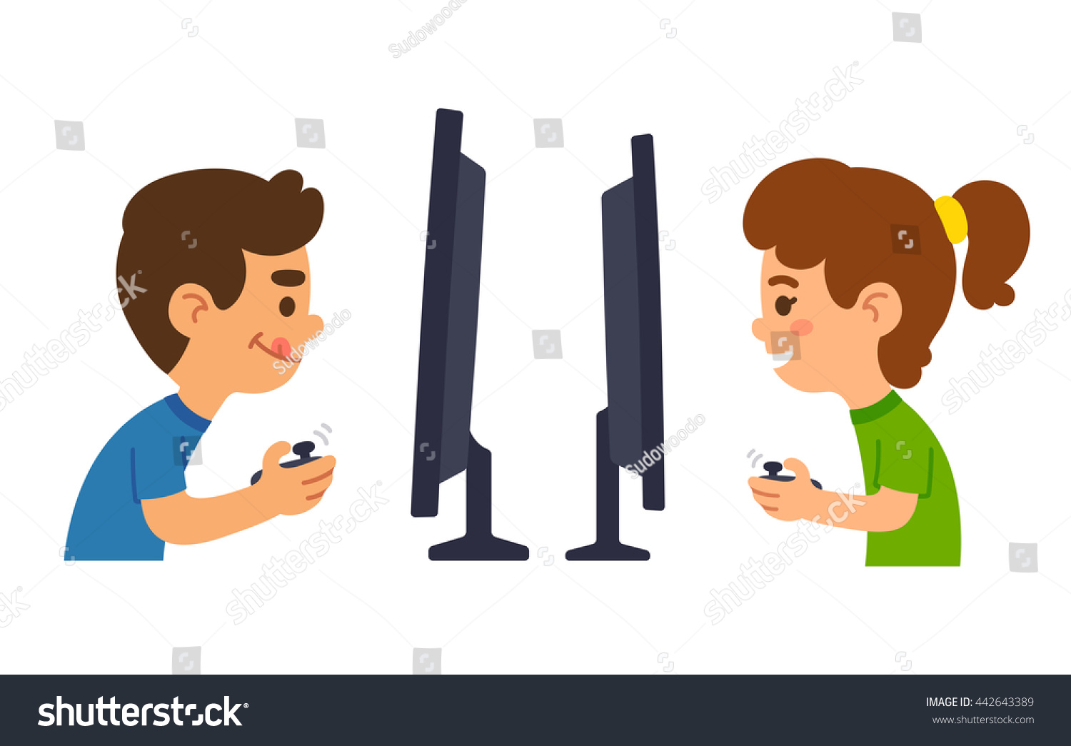 girl playing video games clipart - photo #18