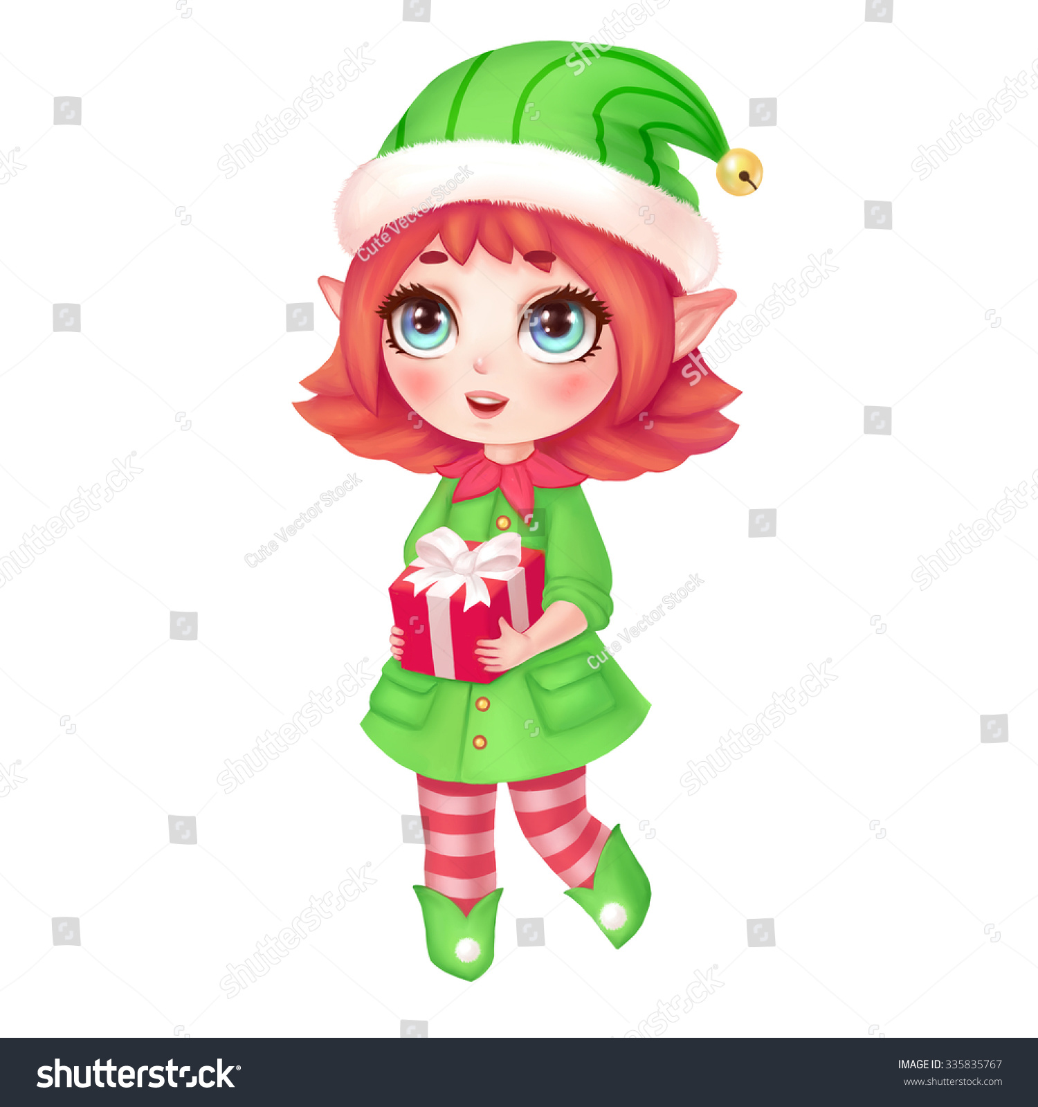 christmas girl elf