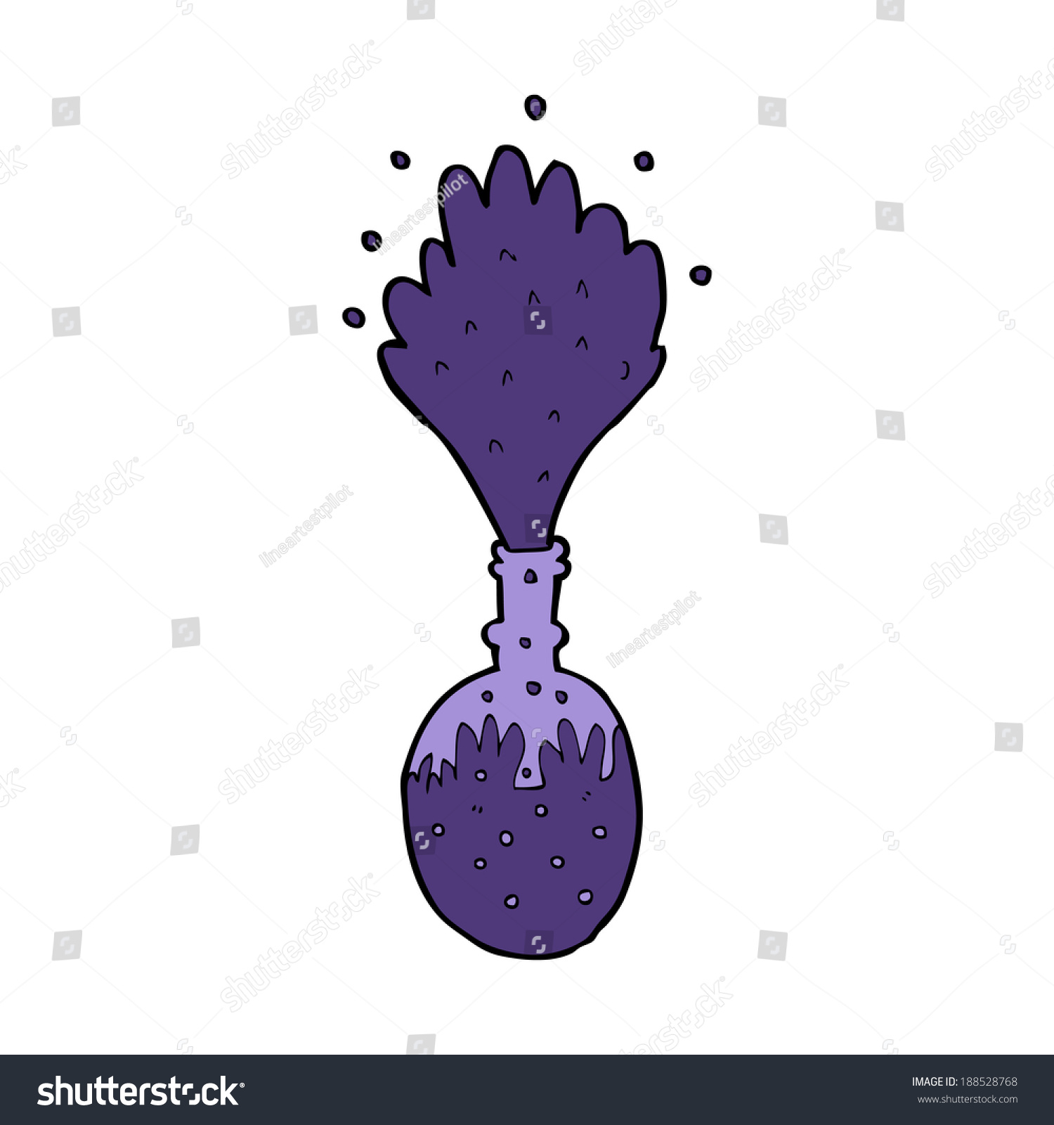 Cartoon Exploding Chemicals Stock Illustration 188528768 | Shutterstock