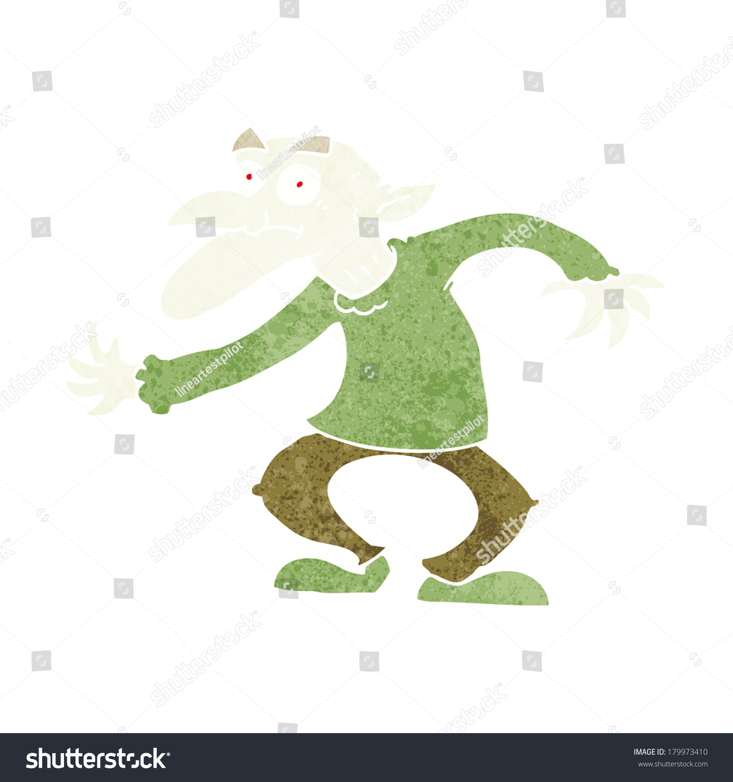 Cartoon Goblin Stock Photo 179973410 : Shutterstock