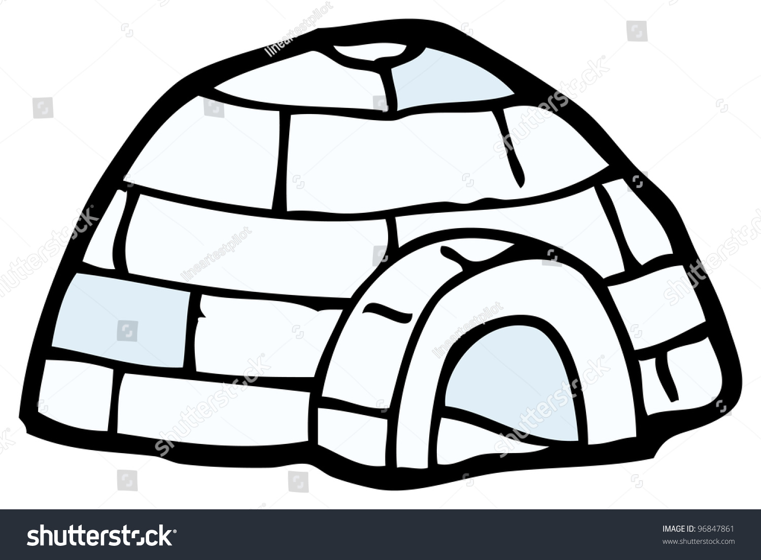 Cartoon Igloo Stock Illustration 96847861 Cartoon igloo vector vector, inuit, christmas, snow, cartoon, illustration. https www shutterstock com image illustration cartoon igloo 96847861