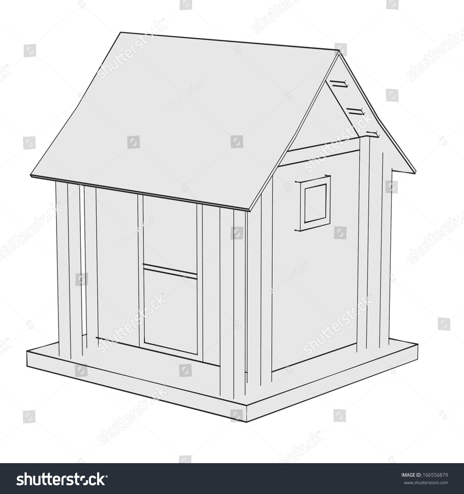 Cartoon Image Japan House Stock Illustration 166556879 | Shutterstock