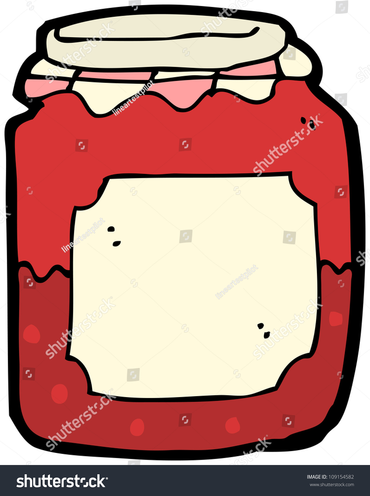 Cartoon Jam Stock Illustration 109154582 - Shutterstock