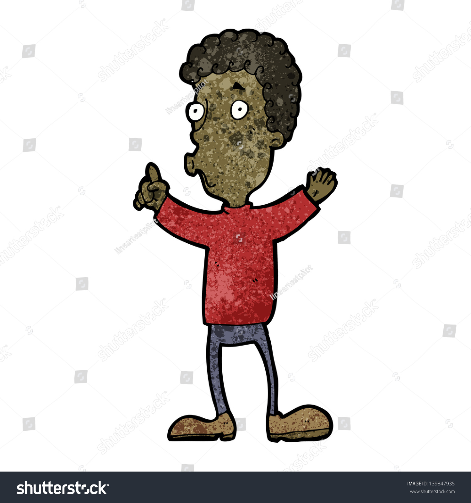 Cartoon Man Asking Question Stock Illustration 139847935 | Shutterstock