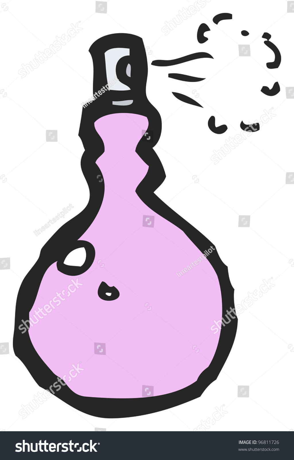 Cartoon Perfume Spray Stock Illustration 96811726 - Shutterstock