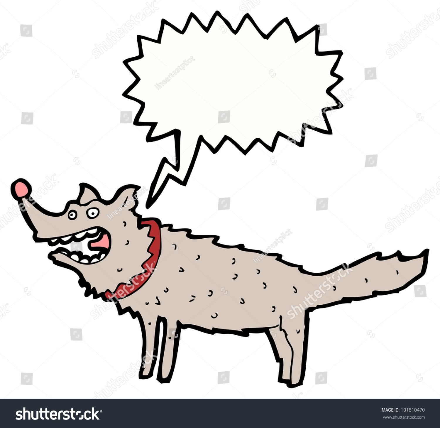 Cartoon Scruffy Dog Stock Photo 101810470 : Shutterstock