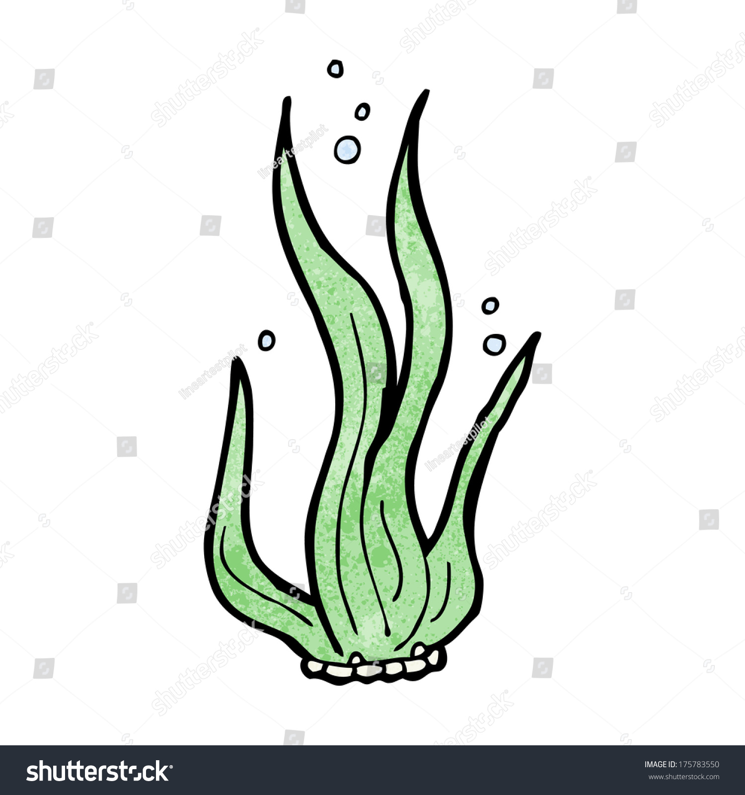 Cartoon Seaweed Stock Illustration 175783550 - Shutterstock