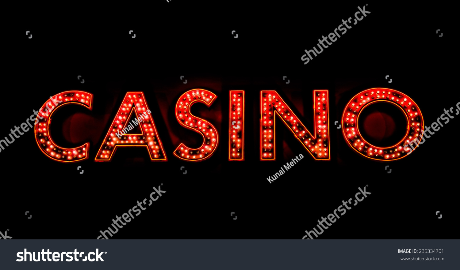 Casino Sign Stock Photo 235334701 - Shutterstock