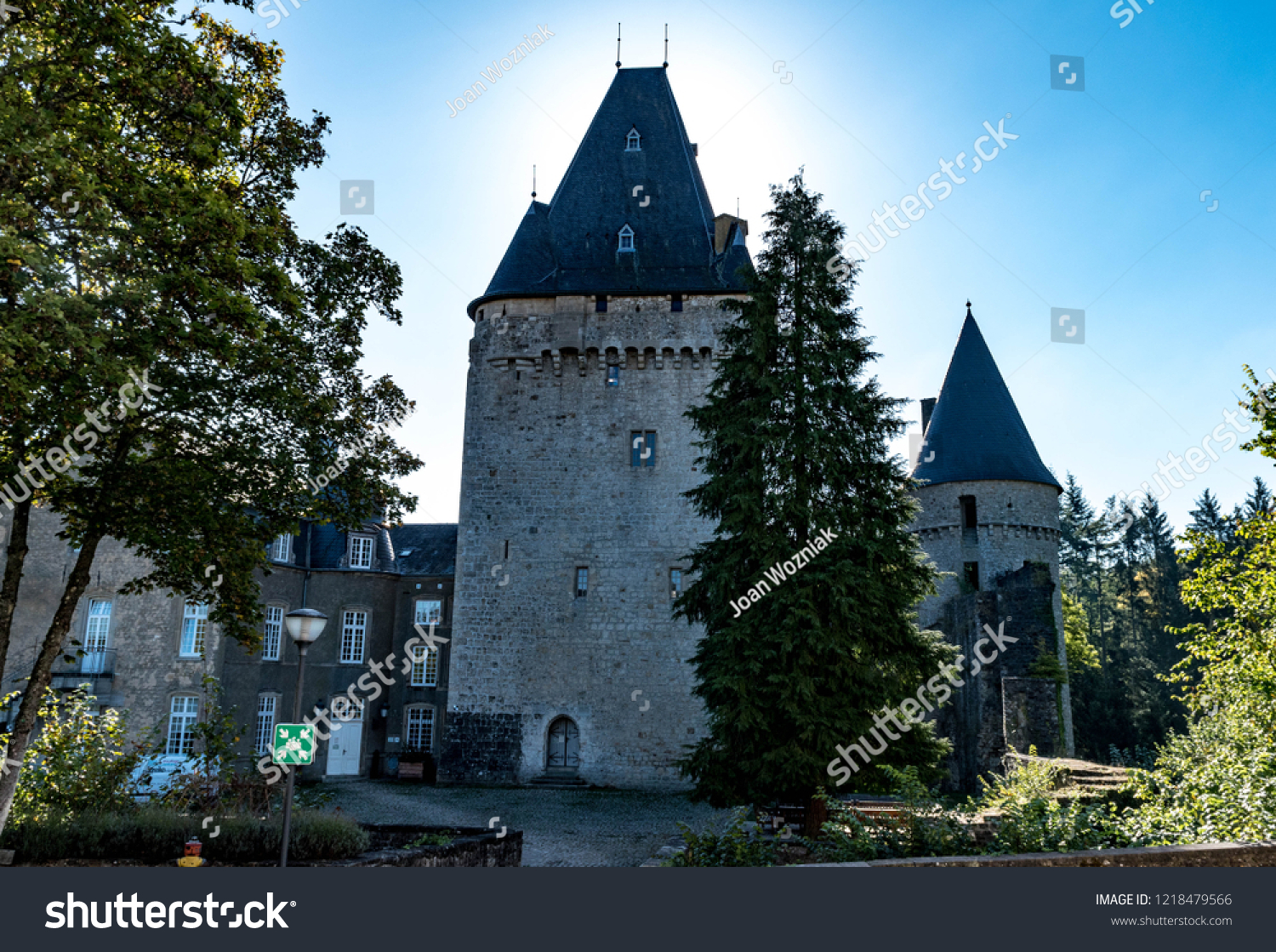 Castle Hollenfels Hostel Luxembourg Picture Taken Stock Photo Edit Now