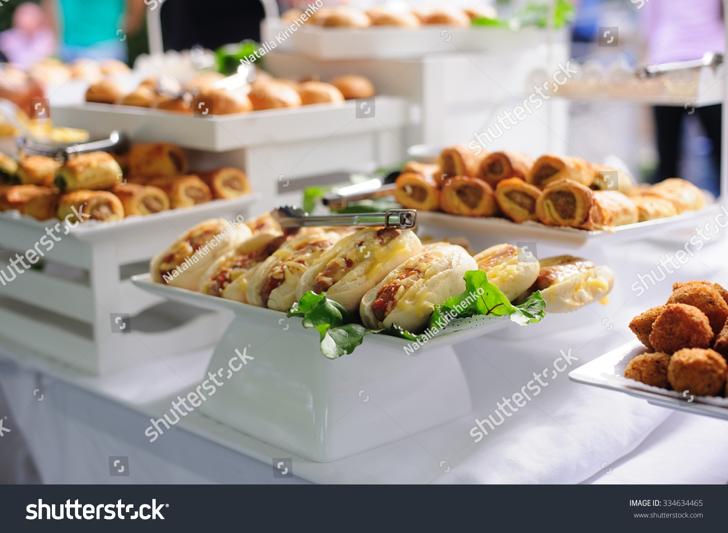 Catering Buffet Table Delicious Food Stock Photo Edit Now 334634465